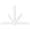 Ekena Millwork Kennewick Architectural Grade PVC Gable Bracket, 96"W x 64"H x 4"D x 6"F, 16/12 Pitch GBP096X64X0406KEN00 - alternate 5